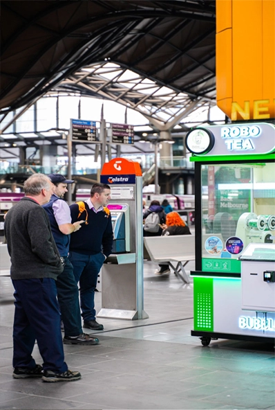Bubble Tea Vending Succes Australische klanten delen hun liefde